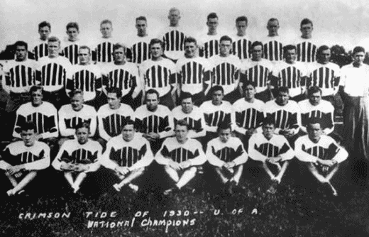 Alabama's 1930 National Champions
