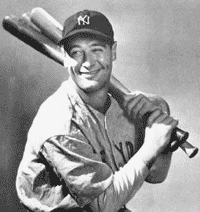 Yankees 1B Lou Gehrig