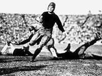 1925 Rose Bowl Action