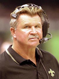Coach Mike Ditka