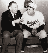 Larry MacPhail & Babe Ruth