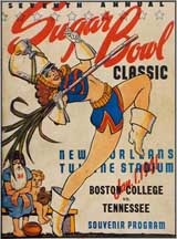 1941 Sugar Bowl program
