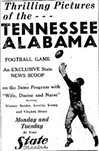 Alabama-Tenn Poster
