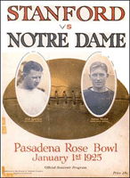 1925 Rose Bowl Program