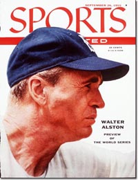 Walter Alston on Cover of SI