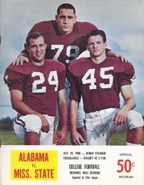 1966 Alabama-Miss. State Program