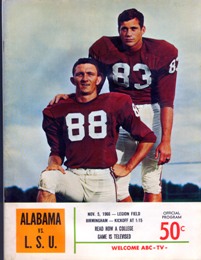 1966 Alabama-LSU Program