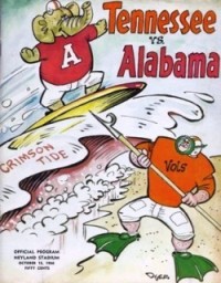 1966 Alabama-Tennessee Program