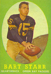 QB Bart Starr, Packers