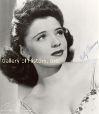 Singer Betty Bonney