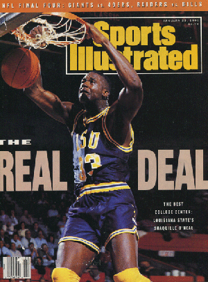 Shaquille O'Neal on cover of Sports Illustrated