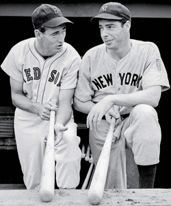 Ted Williams and Joe DiMaggio, 1941