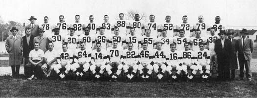 cleveland browns 1954